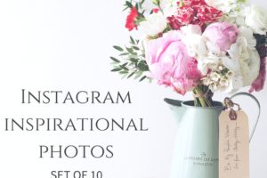 Instagram Inspirational Photos - Set of 10